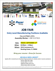 Pacer Group Flyer