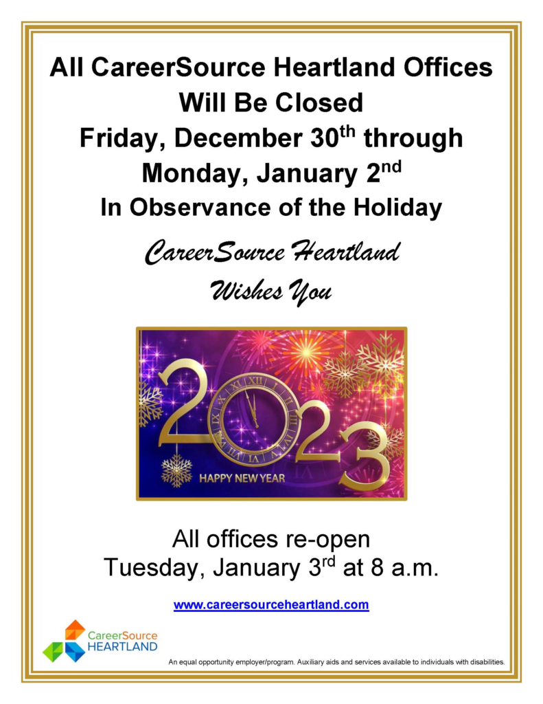 office closure flyer